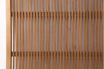 和製アンティーク　腰板ケヤキ材　桟の凝ったつくりが目を引く格子戸1枚(引き戸、建具)(R-048920)