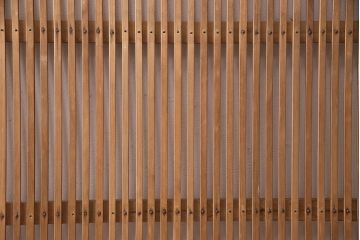 和製アンティーク　腰板ケヤキ材　桟のデザインがお洒落な格子戸1枚(引き戸、建具)(R-048921)