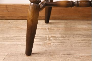 ヴィンテージ家具　飛騨産業　キツツキ　ぬくもり溢れる木肌が魅力的なウィンザーチェア(椅子、ダイニングチェア、ビンテージ、ウインザーチェア)(R-048947)