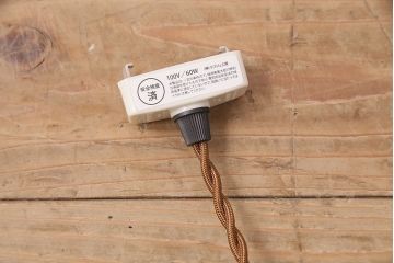 アンティーク照明　美しい切子カットが魅力的なガラスシェードの天井照明(吊り下げ照明、ペンダントライト)(R-048972)