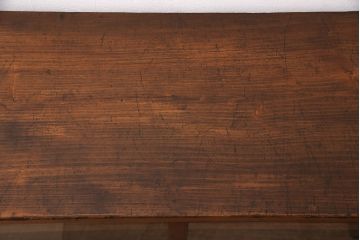 和製アンティーク　見せる収納を楽しめる!シンプルさが魅力の戸棚(収納棚、キャビネット)(R-048982)