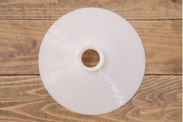 アンティーク照明　ノスタルジックな雰囲気漂う平笠シェードの吊り下げ照明(ペンダントライト、天井照明、電笠)(R-048996)