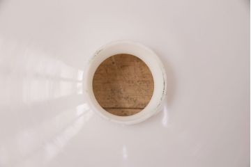 アンティーク照明　レトロな平笠シェードのペンダントライト2個セット(天井照明、吊り下げ照明、電笠)(R-048997)