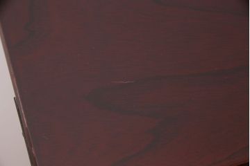 中古　美品　田中家具　ケヤキ材　気品ある佇まいが魅力的な二本松伝統家具の重ね箪笥(衣装箪笥、引き出し)(定価約40万円)(R-048998)