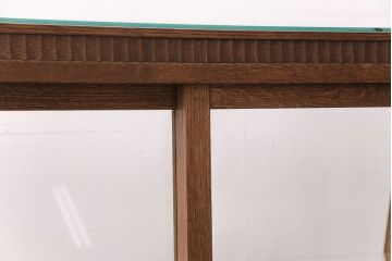 【オーダー注文・受注生産商品】ラフジュ工房オリジナル　こだわりのディスプレイコーナーにおすすめなナラ材製のガラスケース(ショーケース、陳列棚)(R-049004)