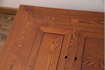 中古　民芸家具　総ニレ無垢材　風情ある和の空間作りにおすすめ!雰囲気を盛り上げる特大火鉢(囲炉裏、関西火鉢、座卓)(R-049013)