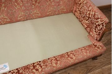 中古　美品　DREXEL HERITAGE(ドレクセルヘリテイジ)　エレガントな雰囲気たっぷりのソファ(三人掛け)(定価約100万円)(R-049018)