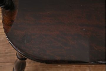 中古　松本民芸家具　#91型　落ち着きのある空間を演出するキャプテンチェア(アームチェア、板座チェア、椅子、ダイニングチェア)(R-049024)