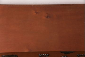 和製ビンテージ　民芸家具　ディスプレイ棚としてもおすすめ!赤みのある木肌が魅力の整理箪笥(収納タンス、ローボード、引き出し、チェスト、ヴィンテージ)(R-049033)