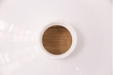 アンティーク照明　懐かしさ漂うレトロな平笠シェードの天井照明2個セット(ペンダントライト、天井照明)(R-049041)