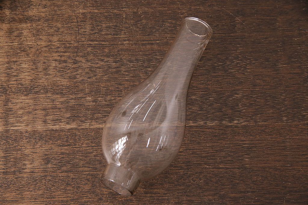 アンティーク雑貨　昭和初期　お洒落な空間づくりに活躍するレトロなオイルランプ(テーブルランプ、スタンドライト)(R-049047)