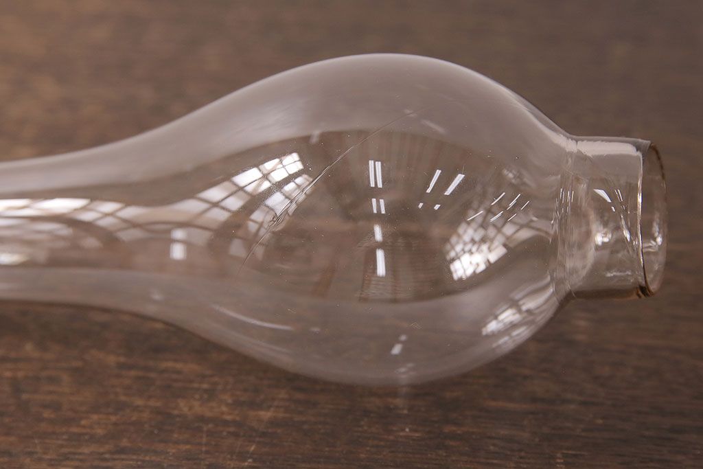 アンティーク雑貨　昭和初期　お洒落な空間づくりに活躍するレトロなオイルランプ(テーブルランプ、スタンドライト)(R-049047)