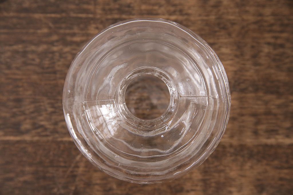 アンティーク雑貨　昭和初期　お洒落な空間づくりに活躍するレトロなオイルランプ(テーブルランプ、スタンドライト)(R-049047)