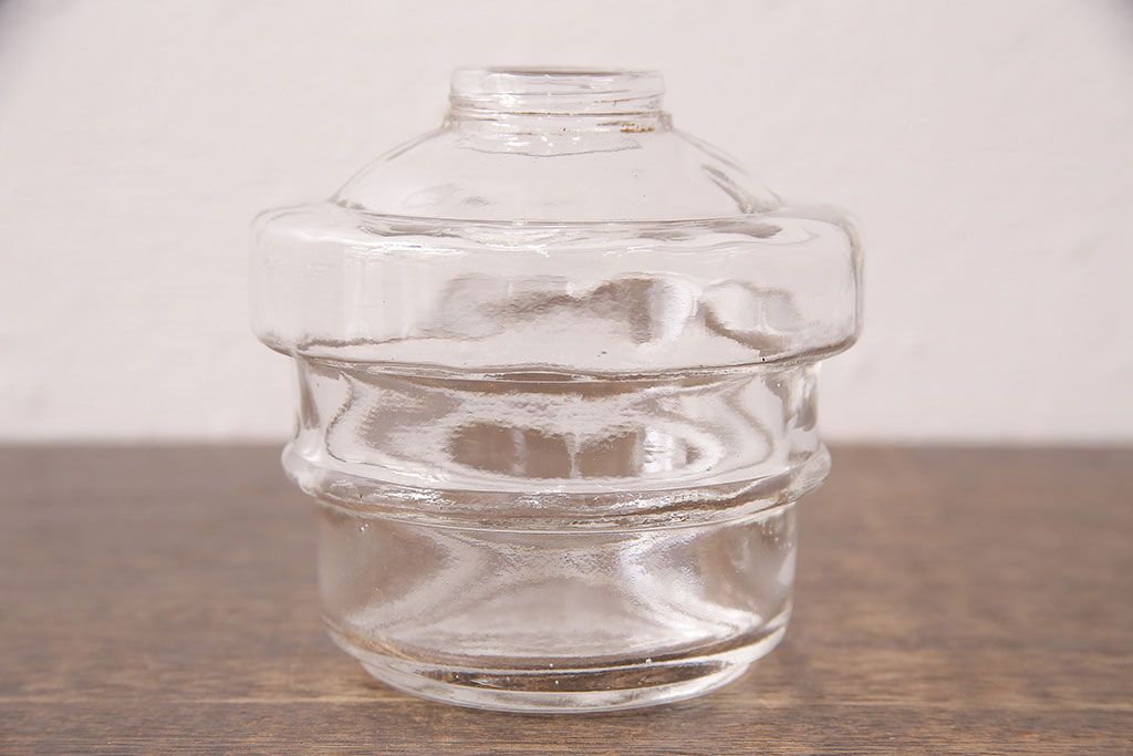 アンティーク雑貨　昭和初期　お洒落な空間づくりに活躍するレトロなオイルランプ(テーブルランプ、スタンドライト)(R-049047)