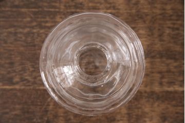 アンティーク雑貨　昭和初期　お洒落な空間づくりに活躍するレトロなオイルランプ(テーブルランプ、スタンドライト)(R-049047)