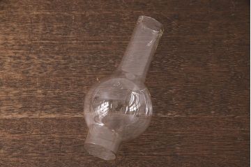 アンティーク雑貨　昭和初期　巻芯10番　お洒落な空間づくりに活躍するレトロなオイルランプ(テーブルランプ、卓上スタンド)(R-049048)