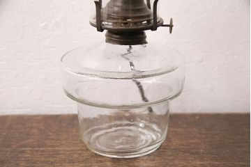 アンティーク照明　オイルランプリメイク　心和む雰囲気を演出してくれるテーブルランプ(スタンドライト、卓上照明)(R-049049)