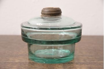 アンティーク照明　オイルランプリメイク　ノスタルジックな雰囲気をあじわえるテーブルランプ(スタンドライト、卓上照明)(R-049050)