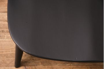 ヴィンテージ家具　ペイント　ERCOL(アーコール)　シックなカラーがお洒落な雰囲気を醸しだすラウンジチェア(椅子、アームチェア、ビンテージ)(R-049060)