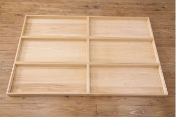 中古　美品　松永修一作　胴丸　柾目が美しい!上品な雰囲気が魅力の総桐箪笥(衣装箪笥、着物箪笥、和タンス、桐たんす)(定価約120万円)(R-049084)