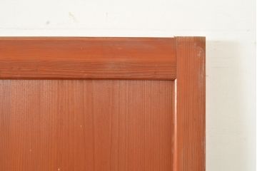 和製アンティーク　美しく繊細な組子細工が上品な印象を与える帯戸4枚セット(ガラス帯戸、建具、引き戸)(R-049099)