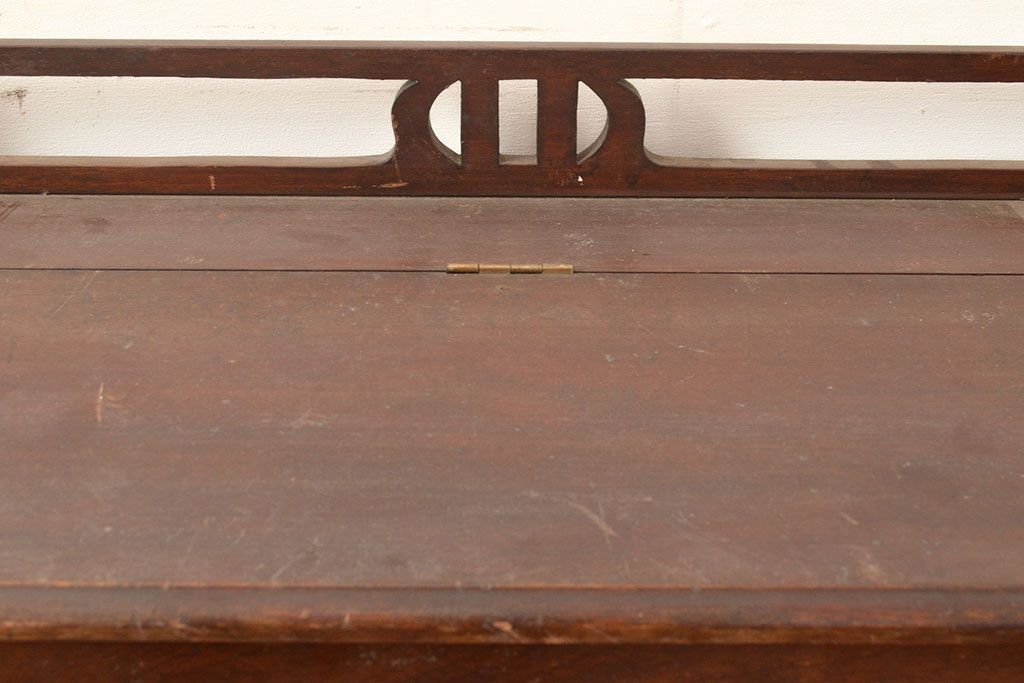 アンティーク雑貨　ジャンク品　昭和初期　日本楽器製造株式会社(日本楽器)　西川オルガン(西川楽器)　レトロな雰囲気漂うオルガン(R-049118)