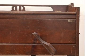 アンティーク雑貨　ジャンク品　昭和初期　日本楽器製造株式会社(日本楽器)　西川オルガン(西川楽器)　レトロな雰囲気漂うオルガン(R-049118)