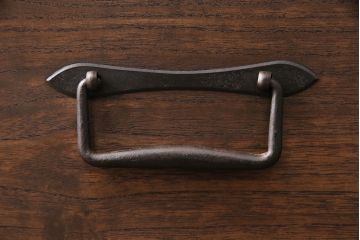 和製アンティーク　天板リメイク　落ち着いた和の雰囲気を醸し出す総桐材製のローボード(テレビボード、テレビ台、引き出し、チェスト)(R-049120)