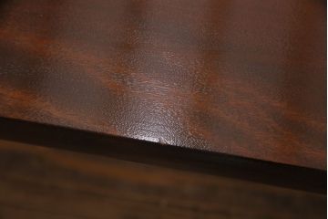 中古美品　松本民芸家具　脚の透かし彫りがアクセントになる上品な文机(ローテーブル、センターテーブル)(R-049125)