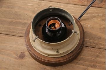 アンティーク照明　温かみのある雰囲気作りにぴったりな丸いフォルムの天井照明(シーリングライト)(R-049127)