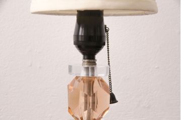 ビンテージ照明　空間を優雅に演出してくれるスタンドライト(デスクスタンド、卓上照明)(R-049131)