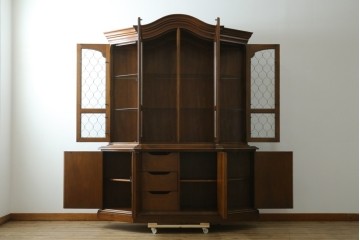 中古　美品　DREXEL HERITAGE(ドレクセルヘリテイジ)　エスペラント　クラシカルな佇まいが魅力のキャビネット　定価約120万円　(R-049159)