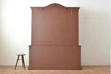 中古　美品　DREXEL HERITAGE(ドレクセルヘリテイジ)　エスペラント　クラシカルな佇まいが魅力のキャビネット(カップボード、食器棚、飾り棚、戸棚、収納棚)(定価約120万円)(R-049159)
