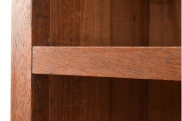 和製アンティーク　昭和初期　珍しいオープンタイプの重ね棚(オープンラック、収納棚、飾り棚、本棚)(R-049161)