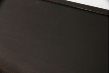 和製アンティーク　カリン材　経年による風合いが味わい深い時代物の飾り棚(茶棚、違い棚、花梨材)(R-049169)