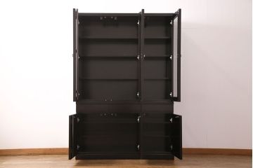 中古　美品　モリシゲ(MORISHIGE/森繁)　コモード38　シンプルでシックな佇まいのダイニングボード(食器棚、カップボード、キャビネット)(定価約75万円)(R-049171)