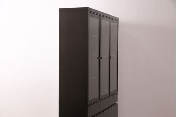 中古　美品　モリシゲ(MORISHIGE/森繁)　コモード38　シンプルでシックな佇まいのダイニングボード(食器棚、カップボード、キャビネット)(定価約75万円)(R-049171)