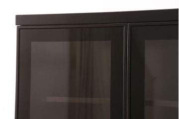 中古　美品　モリシゲ(MORISHIGE/森繁)　コモード38　シンプルでシックな佇まいのダイニングボード(食器棚、カップボード、キャビネット)(定価約75万円)(R-049171)