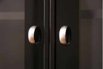 中古　美品　モリシゲ(MORISHIGE/森繁)　コモード38　シンプルでシックな佇まいのダイニングボード(食器棚、カップボード、キャビネット)(定価約75万円)(R-049171)