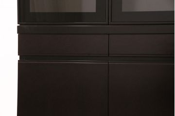 中古　美品　モリシゲ(MORISHIGE/森繁)　コモード38　シンプルでシックな佇まいのダイニングボード(食器棚、カップボード、キャビネット)(定価約75万円)(R-049171)