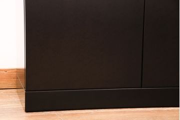 中古　美品　モリシゲ(MORISHIGE/森繁)　コモード38　シンプルでシックな佇まいのダイニングボード(食器棚、カップボード、キャビネット)(定価約75万円)(R-049171)