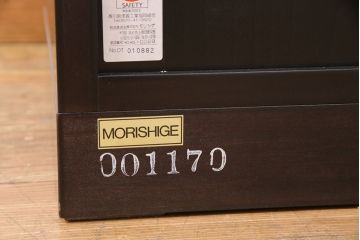中古　美品　モリシゲ(MORISHIGE/森繁)　コモード38　シンプルでシックな佇まいのダイニングボード(食器棚、カップボード、キャビネット)(定価約75万円)(R-049171)