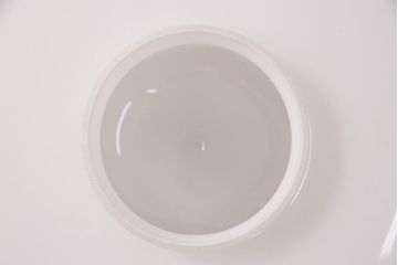 アンティーク照明　乳白色のシェードが柔らかな光を放つ天井照明(シーリングライト)(R-049178)