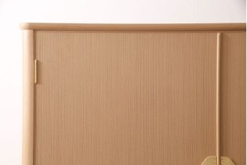 中古　広島・府中家具　木匠多々納邦男　総柾目造り　胴丸　高級感と上品さを併せ持つ総桐箪笥(衣装箪笥、着物箪笥、和タンス、桐たんす)(定価約180万円)(R-049187)