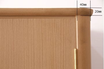 中古　広島・府中家具　木匠多々納邦男　総柾目造り　胴丸　高級感と上品さを併せ持つ総桐箪笥(衣装箪笥、着物箪笥、和タンス、桐たんす)(定価約180万円)(R-049187)