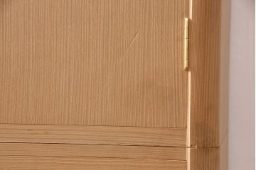 中古　広島・府中家具　木匠多々納邦男　総柾目造り　胴丸　高級感と上品さを併せ持つ総桐箪笥(衣装箪笥、着物箪笥、和タンス、桐たんす)(定価約180万円)(R-049187)