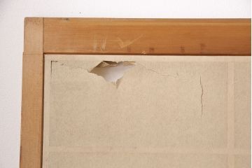 アンティーク建具　日本風情が感じられる雪見障子戸4枚セット(摺り上げ障子戸、引き戸、擦り上げ障子戸、擦上障子戸、建具)(R-049199)
