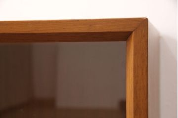 ヴィンテージ家具　国産　チーク材　カリモク　北欧風のデザインがおしゃれなリビングボード(引き出し、サイドボード、ビンテージ)(R-049204)