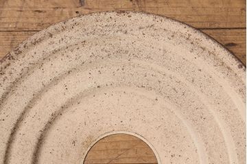 昭和レトロ　平芯4分芯　グリーンの色付きガラスがおしゃれな吊り下げオイルランプ(ハンギングランプ、吊り下げランプ、ランタン)(R-049229)