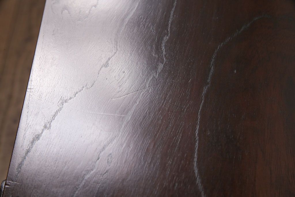 中古　民芸家具　岩谷堂箪笥　幅広いシーンで活躍する小振りなサイズの収納棚(テレビ台、飾り棚)(R-049239)